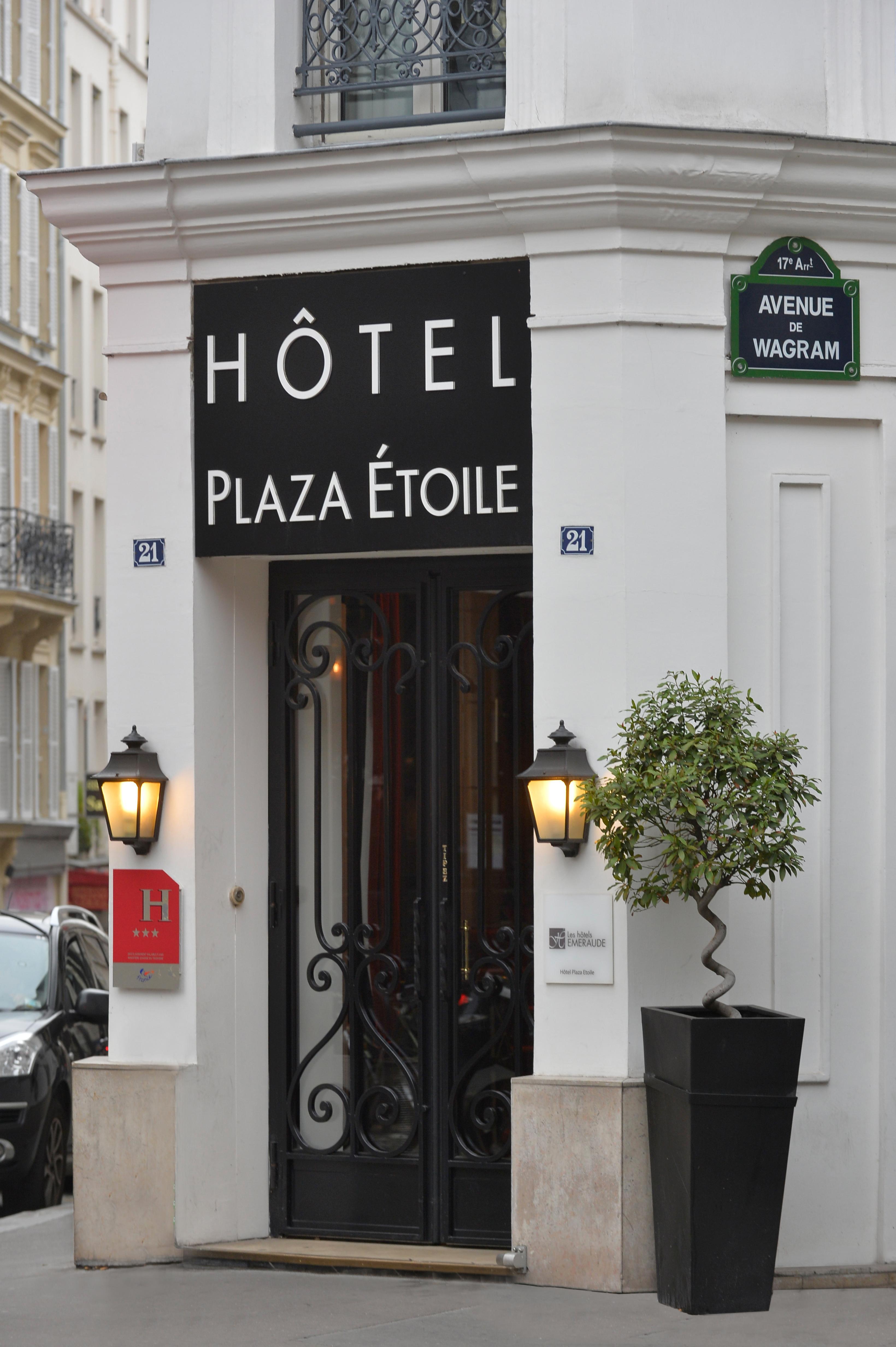 Hotel Plaza Etoile Paris Eksteriør billede